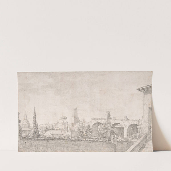 View of Rome from the Palatine (ca. 1775) by Pierre Charles Jombert