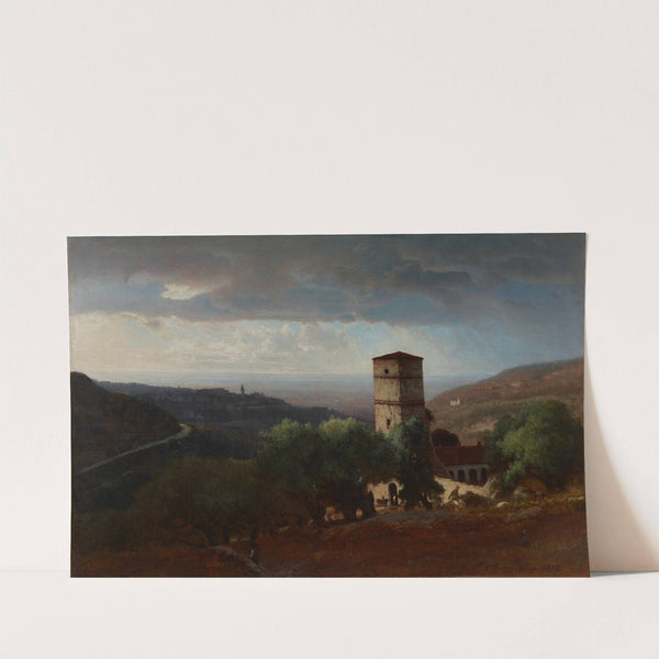 View of Rome from Tivoli  (1872) by George Inness