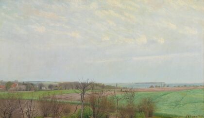 View Of Roskilde Fjord, Early Spring (1903)