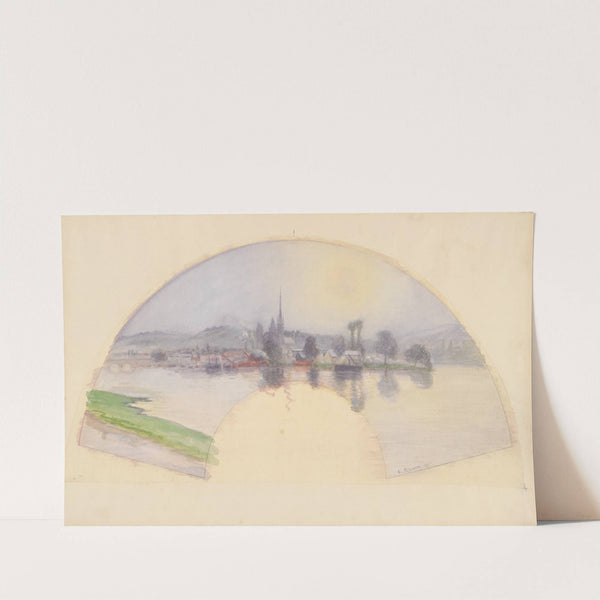 View of Rouen (1885) by Camille Pissarro