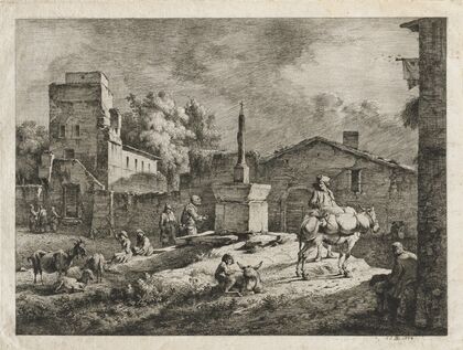 View of Saint-Andeol (1774)