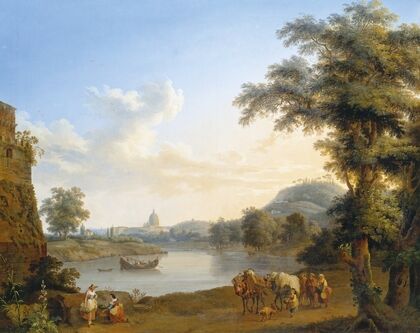 View of Saint Peter’s in Rome