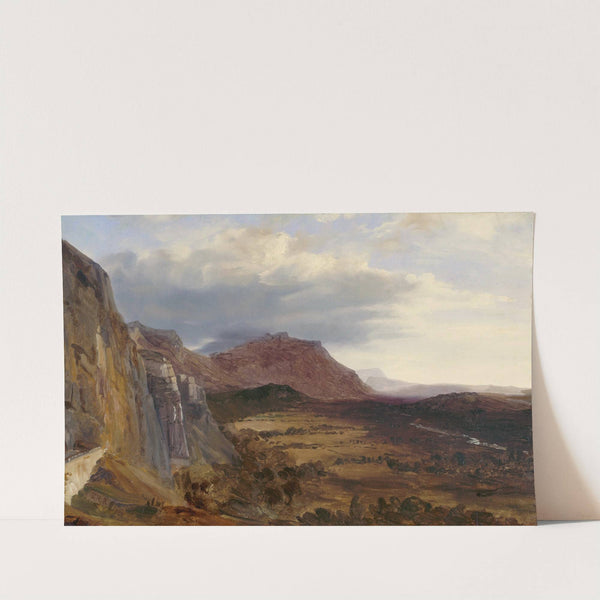 View of Saleve, near Geneva by Théodore Rousseau