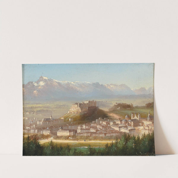 View of Salzburg by Hubert Sattler