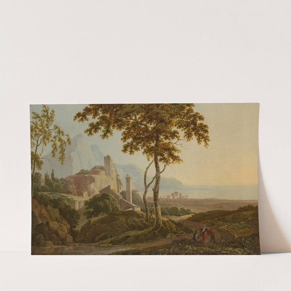 View of San Felice Circeo, Near Gaeta by Joseph Wright of Derby