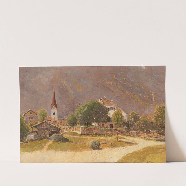 View of Sankt Johann im Walde by Karl Hofmann