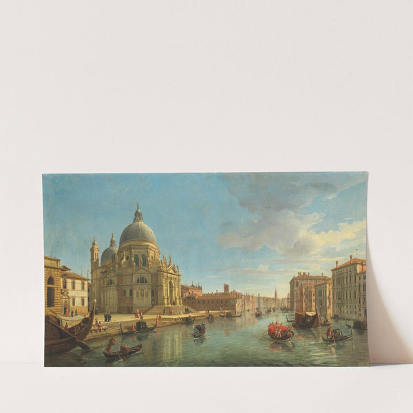 View of Santa Maria della Salute, Venice, from the entrance of the Grand Canal (1714) by Gaspar Van Wittel