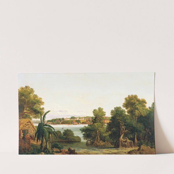 View of São Luis do Maranhão by Joseph Léon Righini