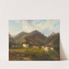 View of Schloss Gutenstein (1866) by Carl Hasch