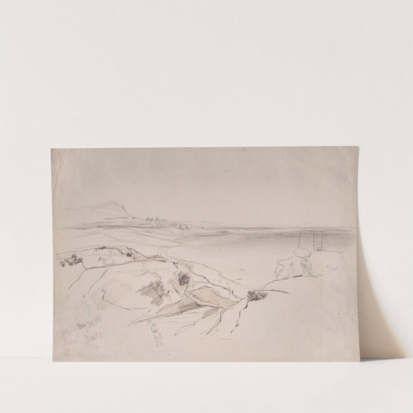 View of Sciacca, Sicily by Edward Lear