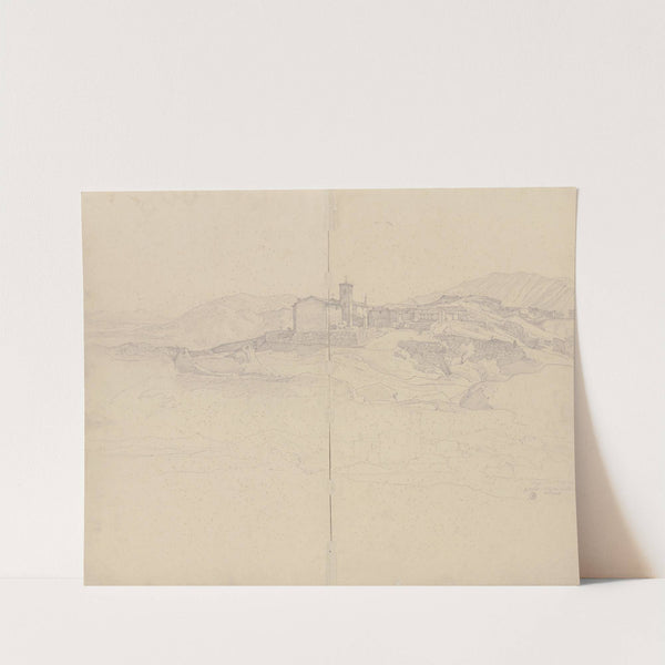 View of Segni by August Lucas