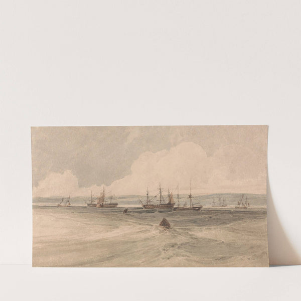 View of Sheerness by François Louis Thomas Francia