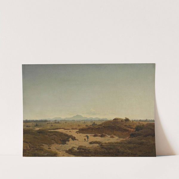 View of Siebengebirge by Hans Gude