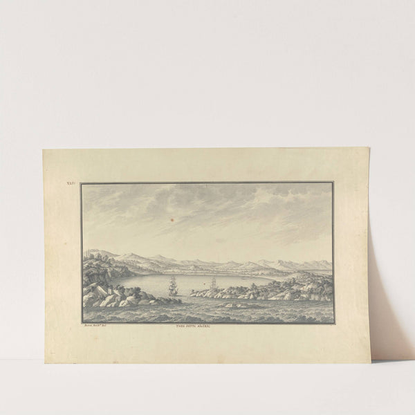 View of Sigacik (Ancient Teos) by Giovanni Battista Borra