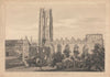 View of St. Nicholas Church at Valenciennes after the Siege