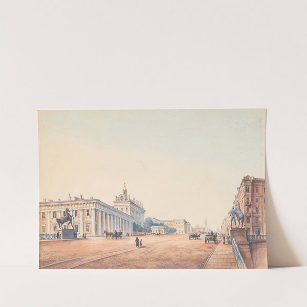 View Of St. Petersburg by Russian School