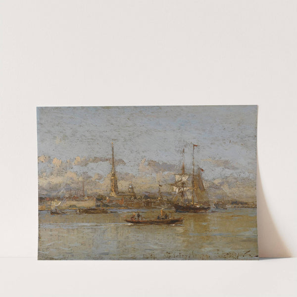 View Of St. Petersburg by Aleksandr Karlovich Beggrov