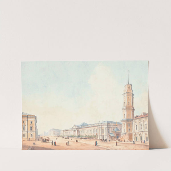 View Of St. Petersburg by Russian School