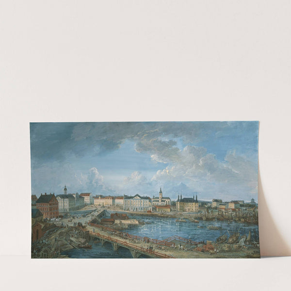 View of Stockholm V by Elias Martin