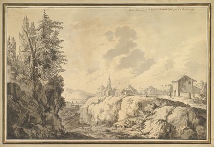 View of Svenarum in the Province of Småland, Sweden