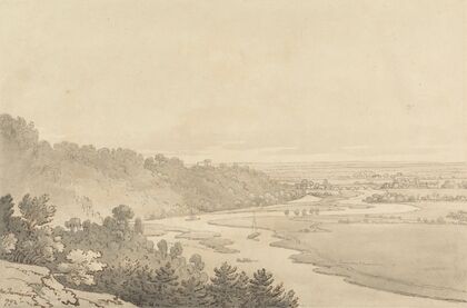 View of Taplow and Maidenhead from Cliveden