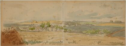 View of Taurów in Podole (1879)