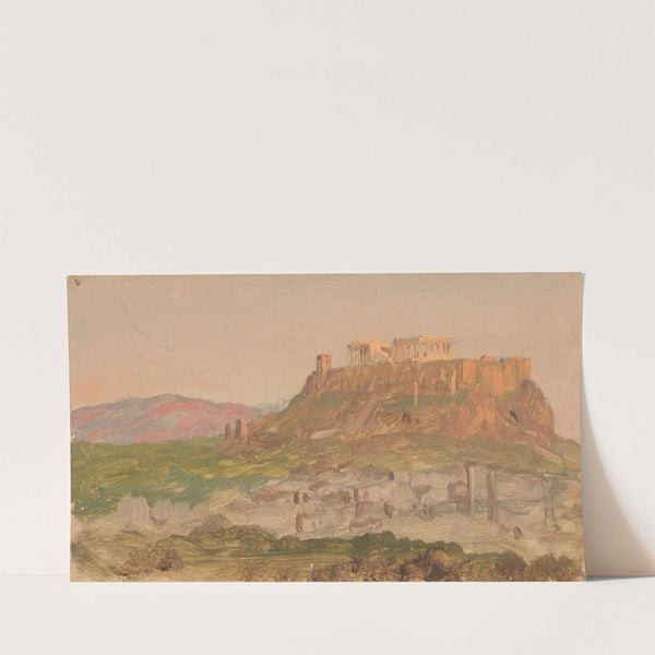 View of the Acropolis from the South, Athens (1869) by Frederic Edwin Church