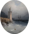 View Of The Amalfi Coast (1865)