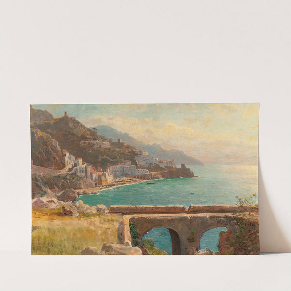 View of the Amalfi Coast, Italy (1856) by William Stanley Haseltine