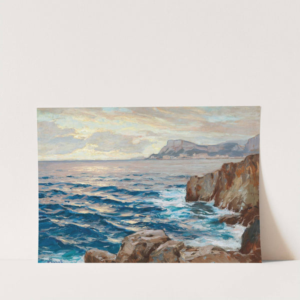 View of the Bay of Monaco by Carl O'Lynch of Town