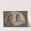 View of the Caves of Syrini - Sorrento-Bay of Naples by Isaac Weld