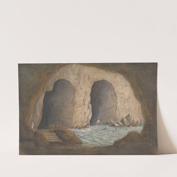 View of the Caves of Syrini - Sorrento-Bay of Naples by Isaac Weld