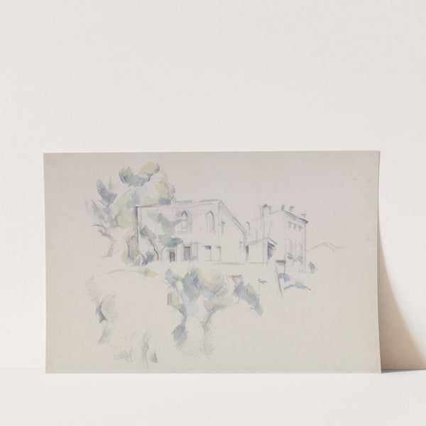 View of the Château Noir (circa 1887 - 1890) by Paul Cézanne