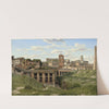 View of the Cloaca Maxima,Rome (1814) by Christoffer Wilhelm Eckersberg
