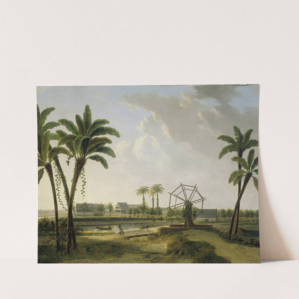 View of the Coffee Plantation Marienbosch in Surinam by Willem De Klerk