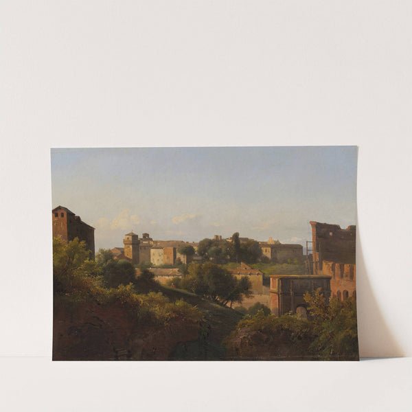 View of the Colosseum and the Arch of Constantine from the Palatine (ca. 1822–24) by Jean-Charles Joseph Rémond