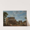 View of the Colosseum and the Arch of Constantine by Giovanni Paolo Panini