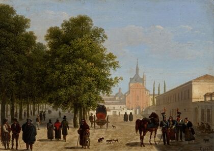 View of the Convento de Los Agustinos Recoletos, Madrid