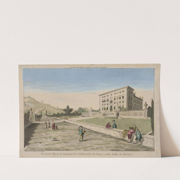 View of the country House of the French Ambassadeur, two miles from Florence (1750)