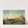 View of the Dogana and Santa Maria della Salute by Michele Marieschi