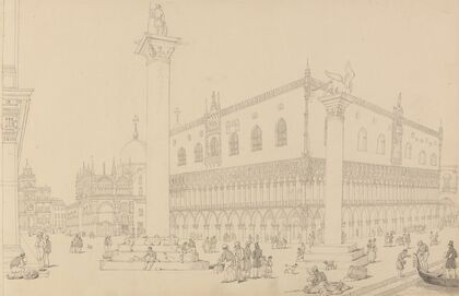 View of the Doge’s Palace and Church of St. Mark, Venice
