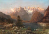 View of the Dolomites, Lago di Landro