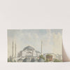 View of the domes and spires of Hagia Sophia, Istanbul (ca. 1785) by Willey Reveley
