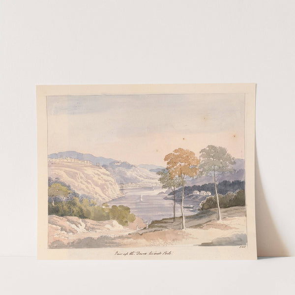 View of the Douro towards Porto by Charles Hamilton Smith