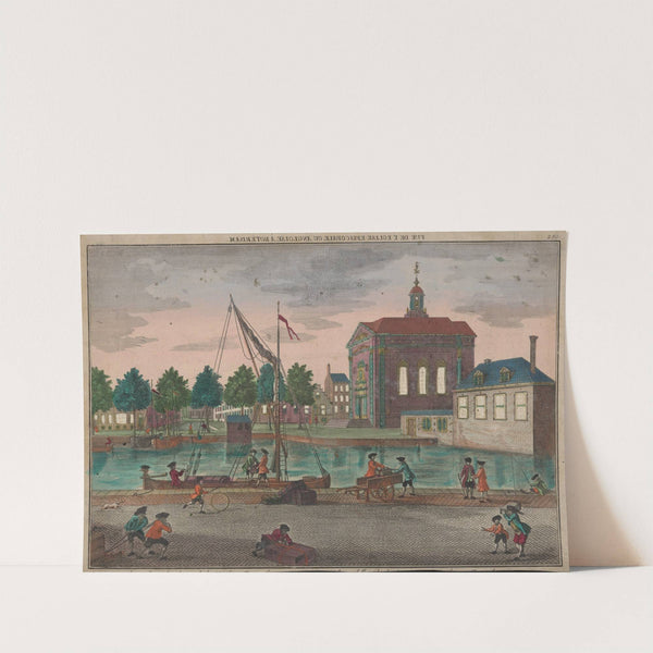 View of the Episcopal, or English church in Rotterdam by Georg Balthasar Probst