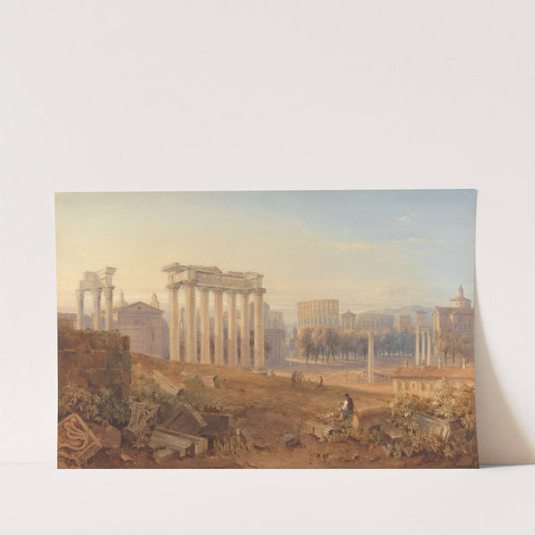 View of the Forum in Rome by Hugh William Williams