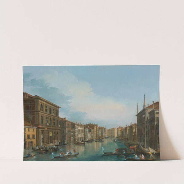 View Of The Grand Canal From The Palazzo Grimani by Giuseppe Bernardino Bison