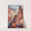 View of the Grand Canyon of the Yellowstone (1913) by William Robinson Leigh