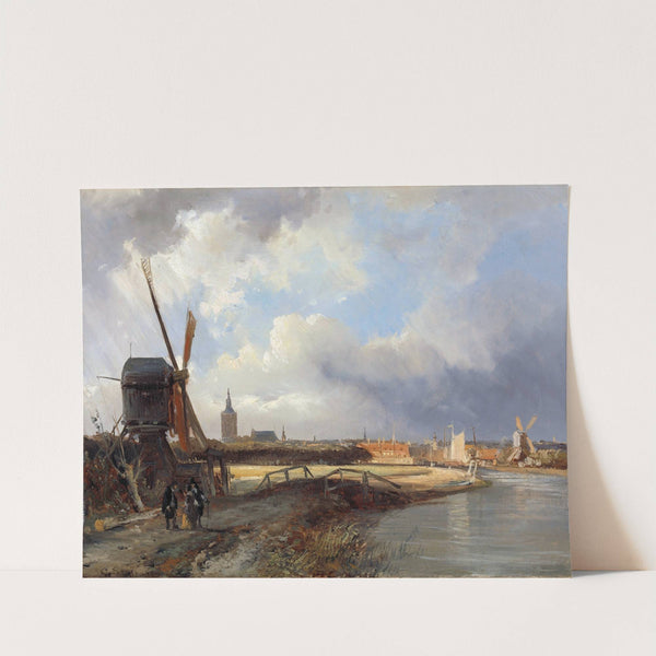 View of The Hague (c. 1850 - c. 1852) by Cornelis Springer