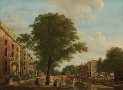 View of the Herengracht near tje Leidsestraat, Amsterdam